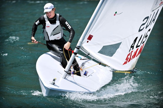 Tom Slingby/Australian Sailing team and SLAM SKIFF Collection © Giovanni De Sandre